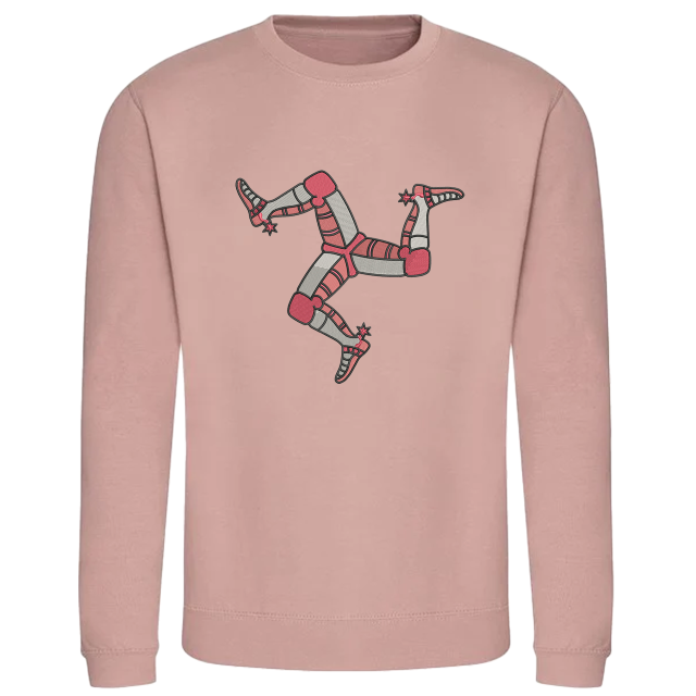 DUSTY PINK SWEATSHIRT - 25 EMB 6